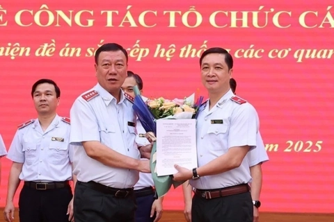 Thanh tra Chính phủ công bố các quyết định tiếp nhận, bổ nhiệm cán bộ
