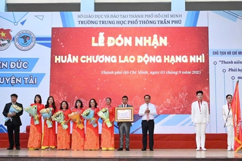 Học sinh TP Hồ Chí Minh tưng bừng tham gia khai giảng năm học mới 2025 – 2026