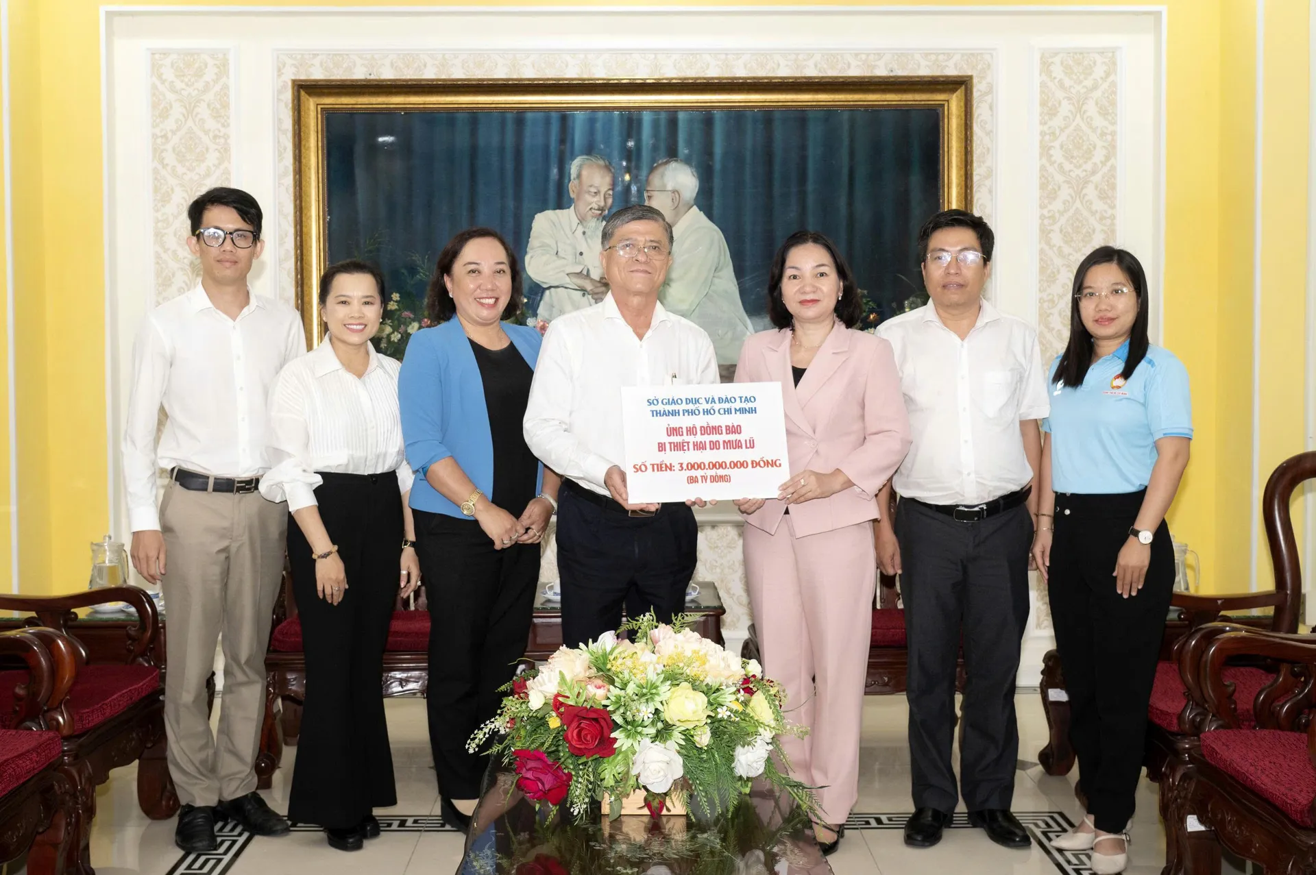 Ngành giáo dục TP Hồ Chí Minh ủng hộ hơn 17 tỷ đồng giúp đồng bào vùng bão lũ