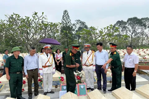 Đưa hài cốt Liệt sĩ Ninh Thế Thểnh về quê hương sau 56 năm xa cách