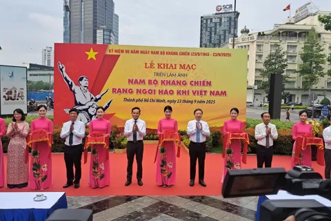 TP Hồ Chí Minh: khai mạc triển lãm “Nam Bộ kháng chiến - Rạng ngời hào khí Việt Nam”