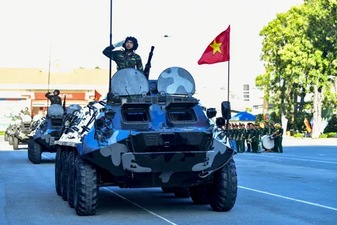 Bộ Tư lệnh TP Hồ Chí Minh tổng duyệt lễ ra quân huấn luyện với những màn võ thuật đẹp mắt