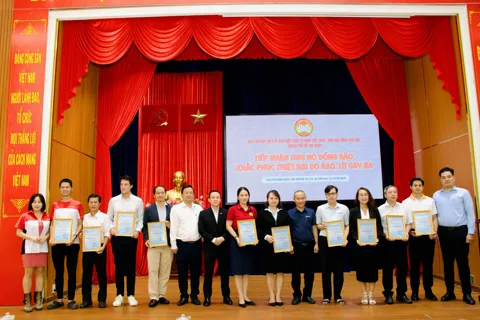 Tiếp nhận thêm hơn 3,7 tỷ đồng hỗ trợ đồng bào bị thiệt hại do bão, lũ