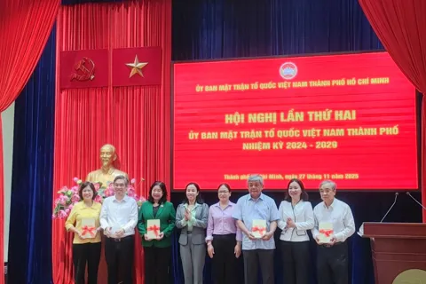 Đại hội MTTQ Việt Nam TP Hồ Chí Minh lần thứ I diễn ra vào ngày 29 và sáng 30/11