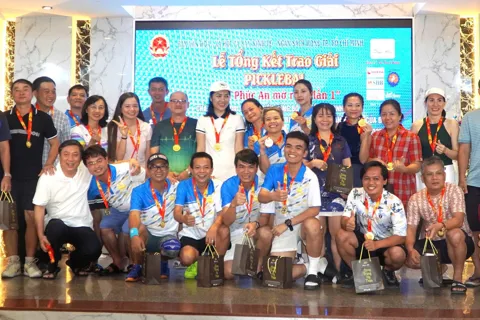 Sôi nổi giải Pickleball lần I năm 2025 do HĐND TP Hồ Chí Minh tổ chức
