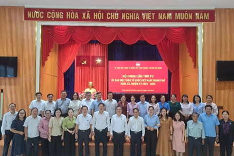 Công bố mô hình tổ chức mới của Ủy ban Mặt trận Tổ quốc Việt Nam TP Hồ Chí Minh