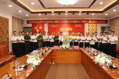 Lữ đoàn 125 và Phòng Tham mưu Binh đoàn 20 tăng cường hiệp đồng bảo đảm an ninh cảng biển