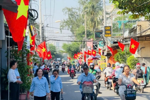 TP Hồ Chí Minh: hàng loạt khu dân cư tổ chức ngày hội “Tết Độc Lập”