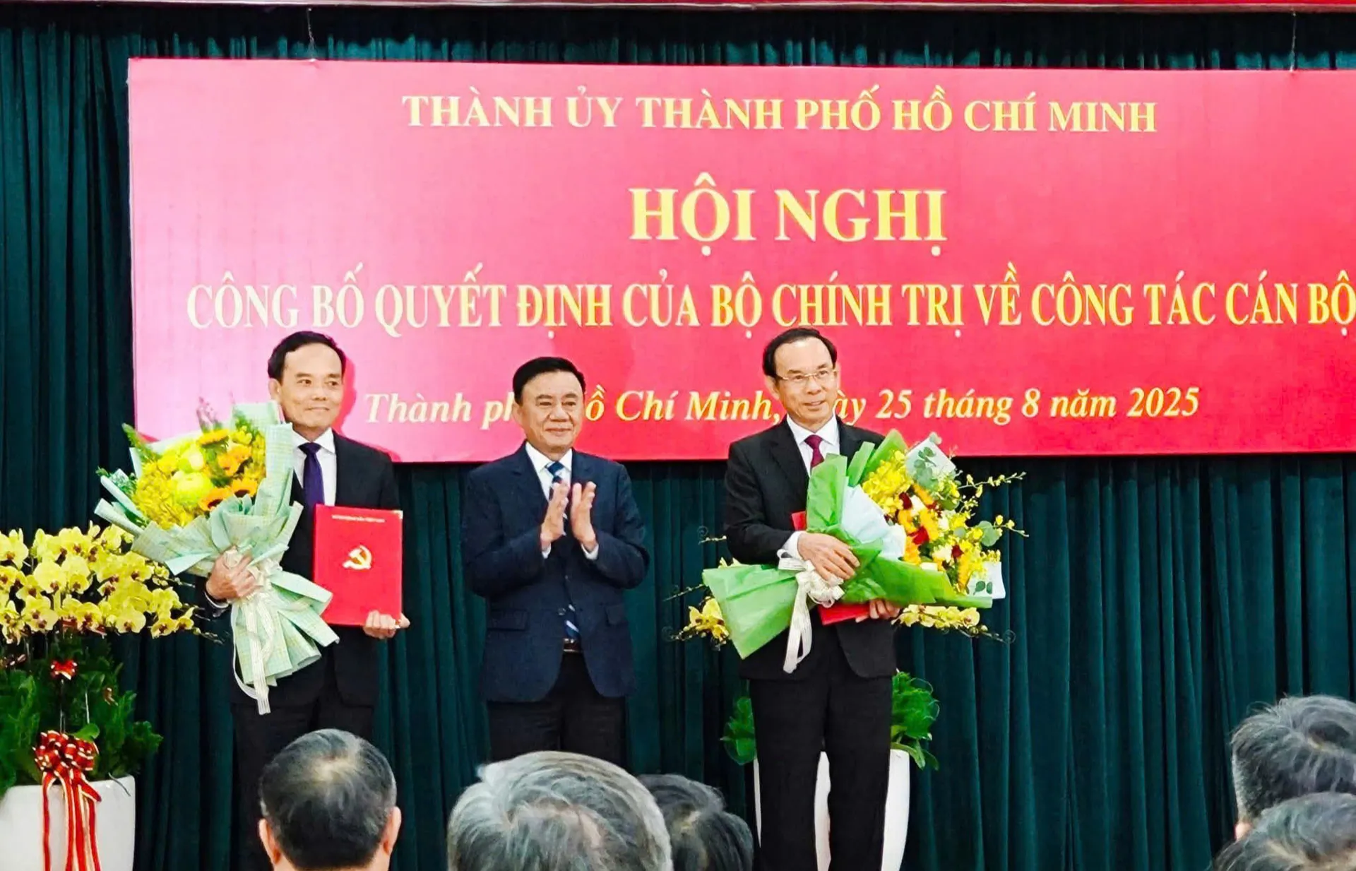 Ông Trần Lưu Quang giữ chức Bí thư Thành ủy TP Hồ Chí Minh