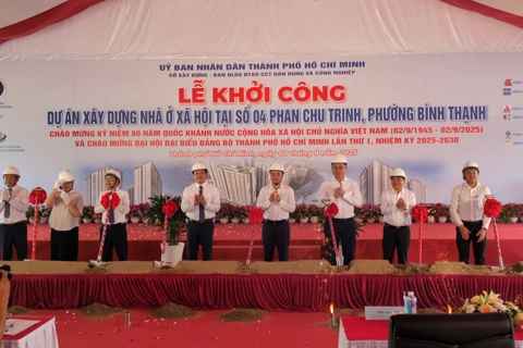 TP Hồ Chí Minh: khởi công dự án 864 căn nhà ở xã hội phục vụ tái định cư