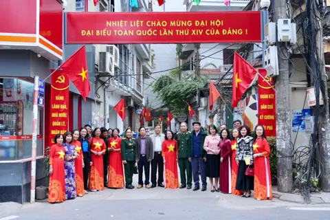 Phường Ngọc Hà khánh thành các mô hình “Dân vận khéo” chào mừng Đại hội XIV của Đảng