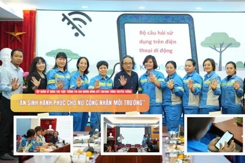 Trang bị kỹ năng thu thập thông tin cho Nhóm Nòng cốt Chương trình truyền thông “An sinh hạnh phúc cho nữ công nhân môi trường”