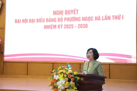 Phường Ngọc Hà: Triển khai 5 chương trình toàn khóa tạo nền tảng phát triển bền vững