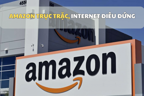 Amazon trục trặc, internet điêu đứng