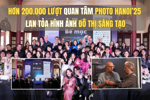 Hơn 200.000 lượt quan tâm Photo Hanoi’25, lan tỏa hình ảnh Thủ đô sáng tạo
