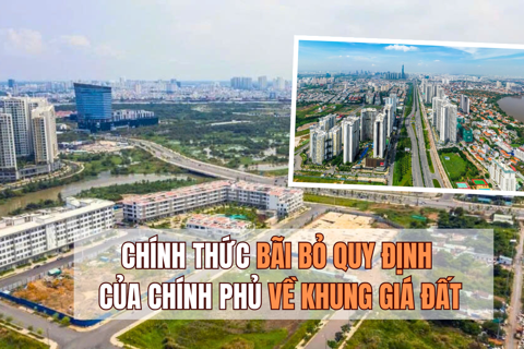 Chính thức bãi bỏ quy định về khung giá đất