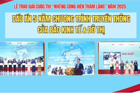 Dấu ấn 5 năm chương trình truyền thông của Báo Kinh tế & Đô thị