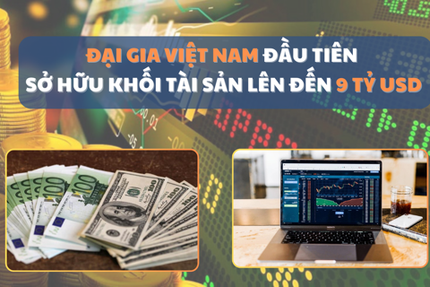 Đại gia Việt Nam đầu tiên sở hữu khối tài sản lên đến 9 tỷ USD
