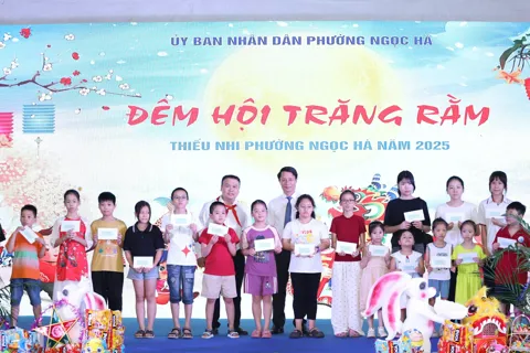 Phường Ngọc Hà: Chung tay mang đến Trung thu hạnh phúc cho thiếu nhi