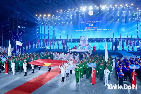 Ấn tượng Lễ khai mạc Đại hội Thể dục thể thao Thủ đô lần thứ XI năm 2025