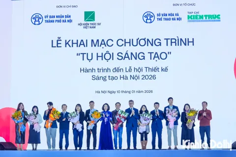 Khai mạc chương trình “Tụ hội Sáng tạo - Hành trình đến Lễ hội Thiết kế Sáng tạo Hà Nội 2026”