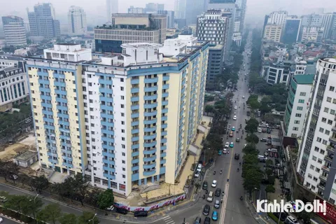 Dự án tái định cư “đất vàng” Cầu Giấy bất ngờ hồi sinh sau nhiều năm bỏ hoang