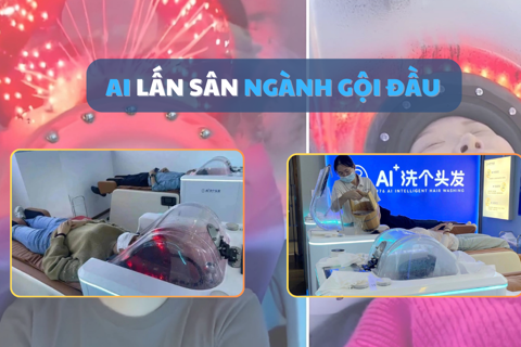 AI lấn sân ngành gội đầu
