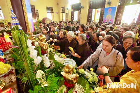 Chùa Quán Sứ: Đông đảo phật tử tham dự Đại lễ Phật đản 2025