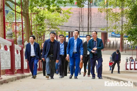 Kiểm tra công tác tổ chức tại Chùa Hương: Hướng tới lễ hội an toàn, chuyên nghiệp