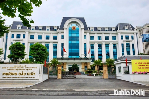 Hà Nội: các trụ sở phường, xã “khoác áo mới” sau khi vận hành chính quyền 2 cấp