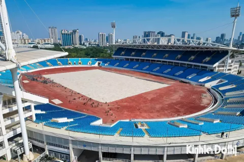 Toàn cảnh dự án cải tạo sân Mỹ Đình giai đoạn 1