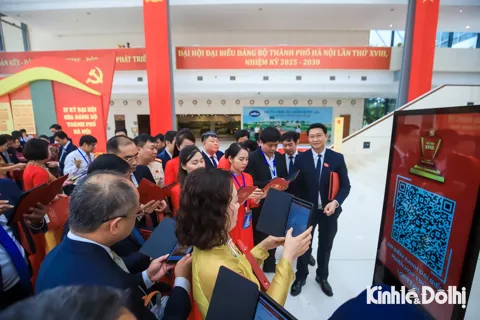 Dấu ấn công nghệ tại Đại hội đại biểu Đảng bộ TP Hà Nội lần thứ XVIII
