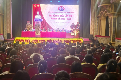 Đảng bộ Ban Quản lý Khu kinh tế Hải Phòng: một nhiệm kỳ thành công 
