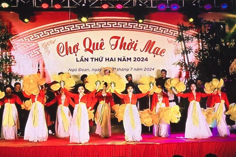 Chợ quê thời Mạc 2025: tôn vinh di sản văn hóa vùng Dương Kinh