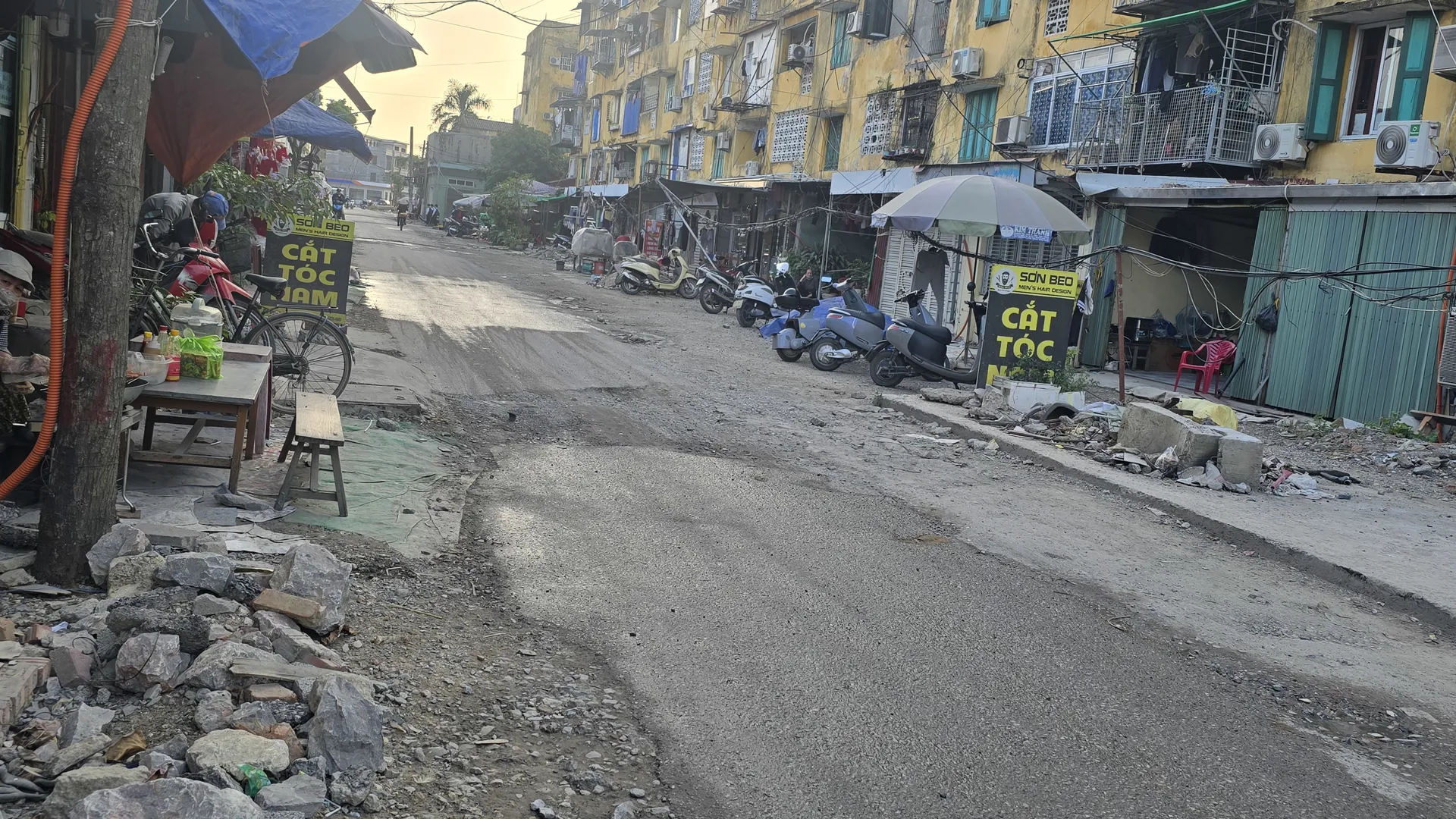 Hải Phòng: dự án tuyến đường dân sinh Quán Toan 1 dang dở sau thời gian thi công
