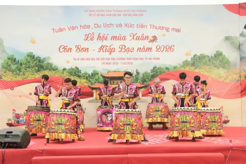 Hải Phòng: khai mạc Tuần Văn hóa, Du lịch và Xúc tiến Thương mại Lễ hội Côn Sơn - Kiếp Bạc