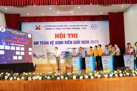 Quảng Ninh: Công ty Môi trường - TKV tổ chức hội thi an toàn vệ sinh viên giỏi
