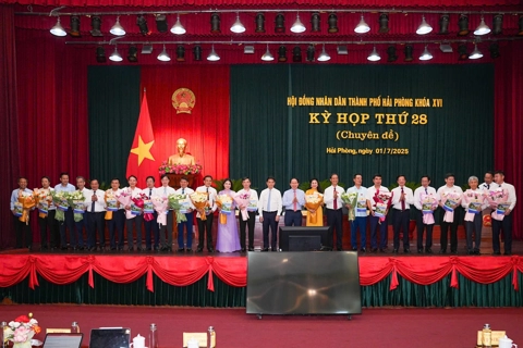 HĐND TP Hải Phòng kiện toàn tổ chức, nhân sự sau hợp nhất