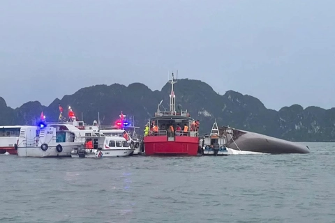 Công ty bảo hiểm cam kết chi trả ngay cho các nạn nhân vụ lật tàu