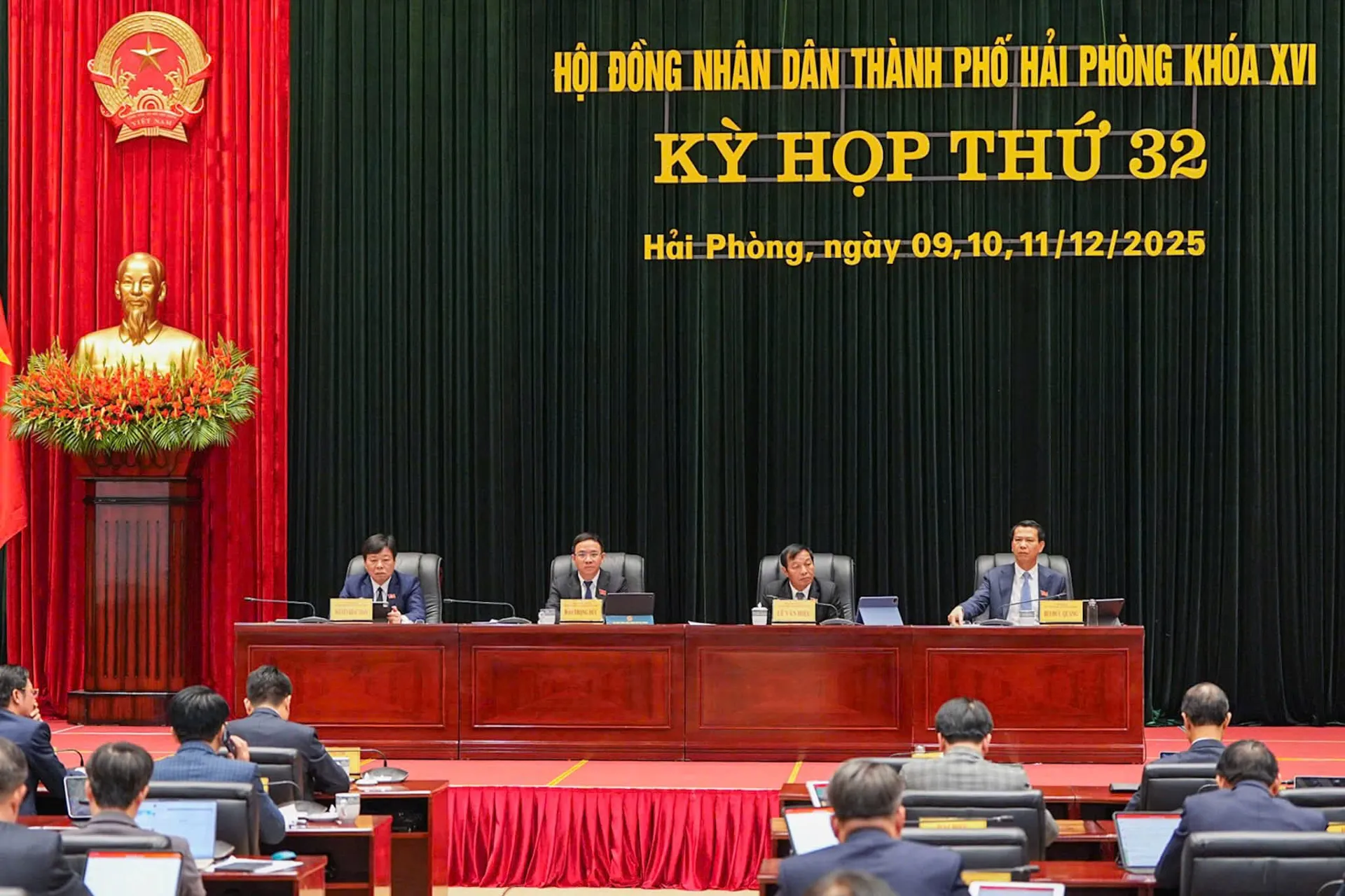Hải Phòng: kỳ họp thứ 32 HĐND thành phố xem xét nhiều nội dung quan trọng