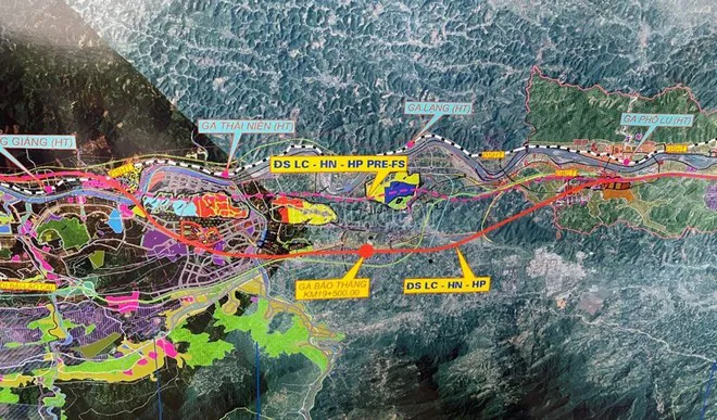Đẩy nhanh tiến độ giải phóng mặt bằng phục vụ dự án đường sắt Lào Cai - Hà Nội - Hải Phòng
