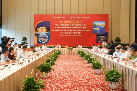 Hội thảo khoa học về xây dựng mô hình Chủ nghĩa xã hội tại Hải Phòng giai đoạn 2025-2030