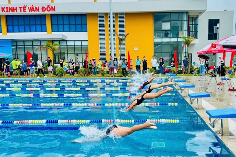 Quảng Ninh: tổ chức Giải bơi học sinh, thanh thiếu niên, nhi đồng