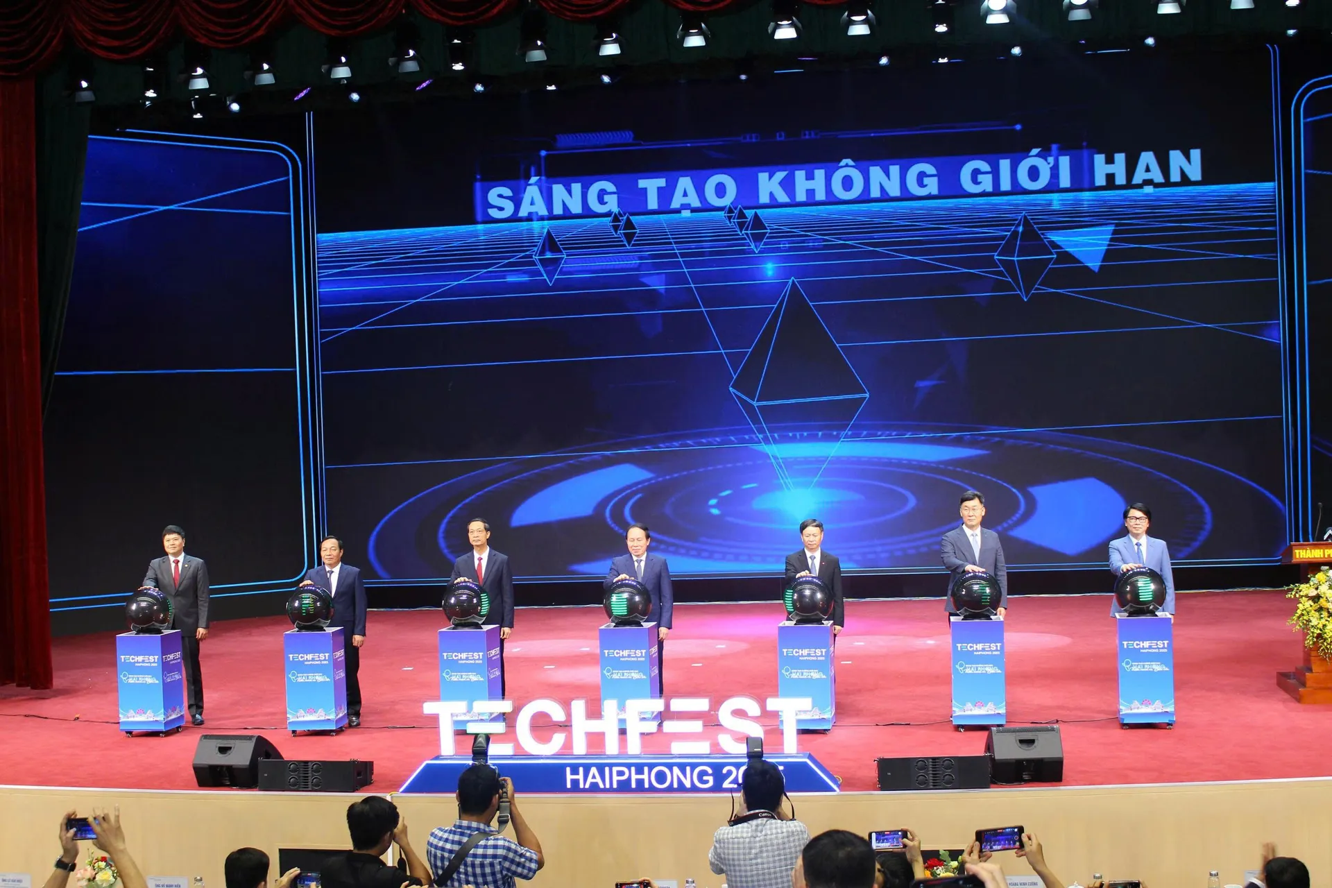 Techfest Hải Phòng 2025: kết nối hơn 1.000 sản phẩm công nghệ