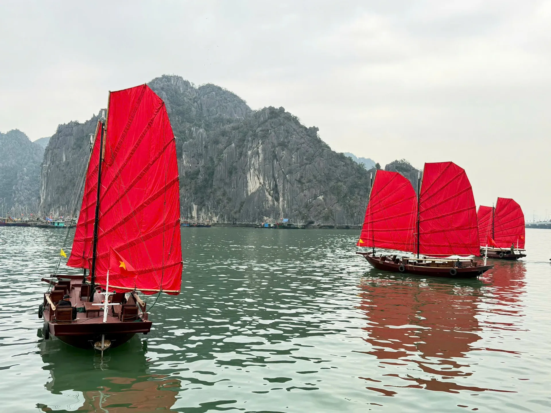 Quảng Ninh: tạm dừng chạy thuyền buồm đỏ ba vách từ ngày 27/2