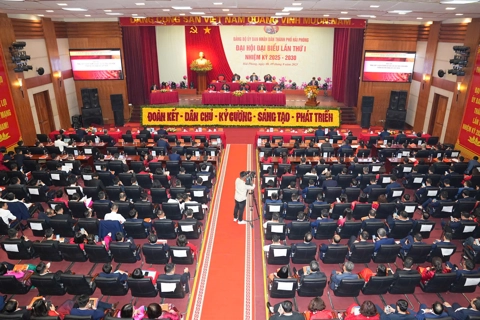 Đại hội Đảng bộ UBND thành phố Hải Phòng lần thứ I 