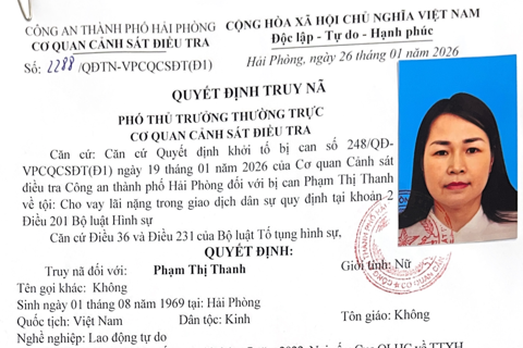 Hải Phòng: mở rộng điều tra vụ án liên quan đến Công ty CP thương mại Thuỷ Nguyên