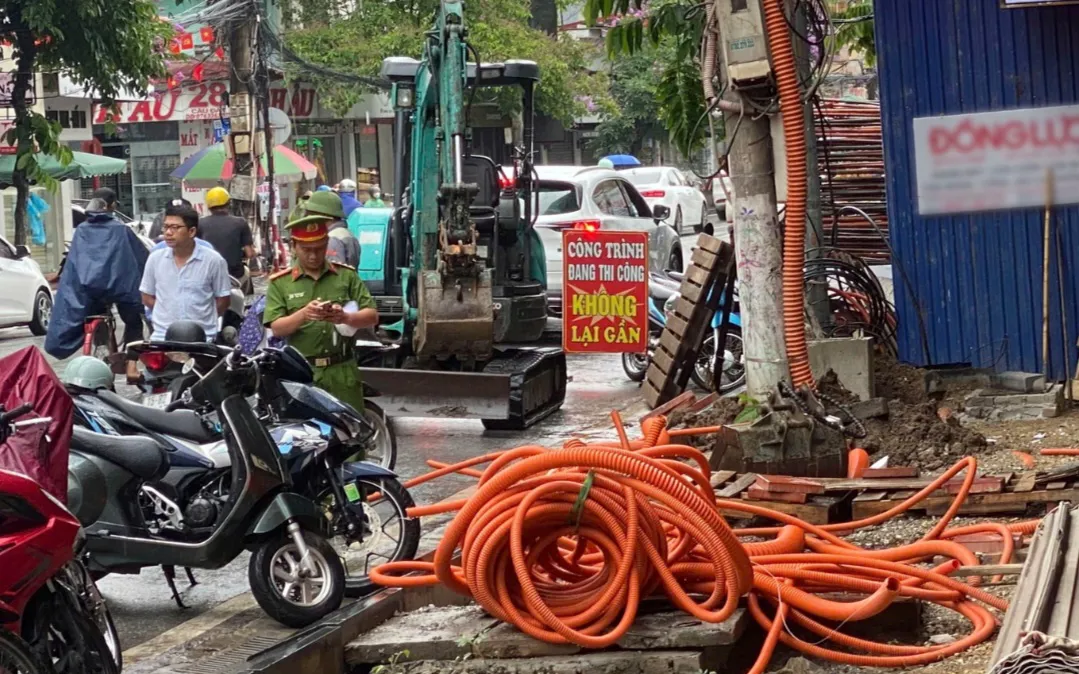 Hải Phòng: xác minh nhóm người tự ý di chuyển bốt điện