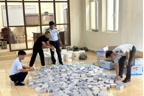 Quảng Ninh: thu giữ hơn 5.000 tuýp thuốc tân dược nhập lậu