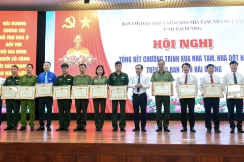 Hải Dương: hoàn thành xoá nhà tạm, nhà dột nát
